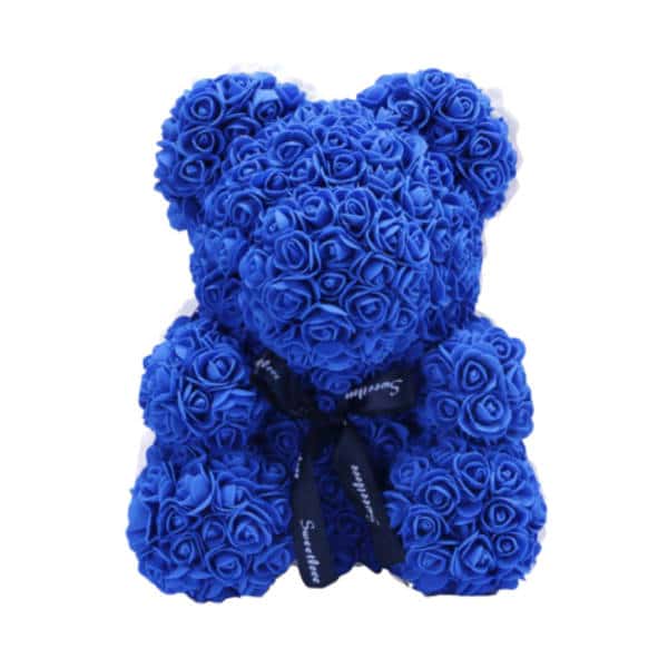 Ourson en Rose Bleu